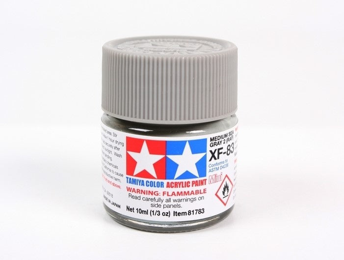 TAMIYA ACRYLIC MINI XF-83 MED. SEA GRAY 2 RAF 10ml