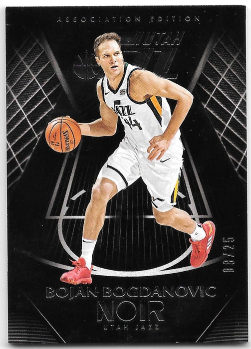 Bojan Bogdanovic, Association Edition, 2019-20 Panini Noir Basketball NBA