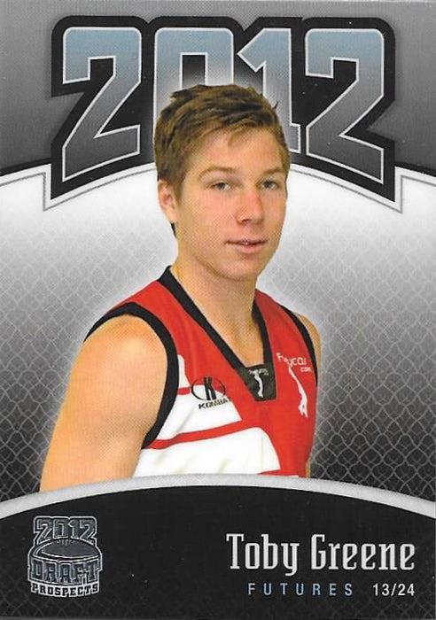 Toby Greene, 2012 Draft Prospects Futures