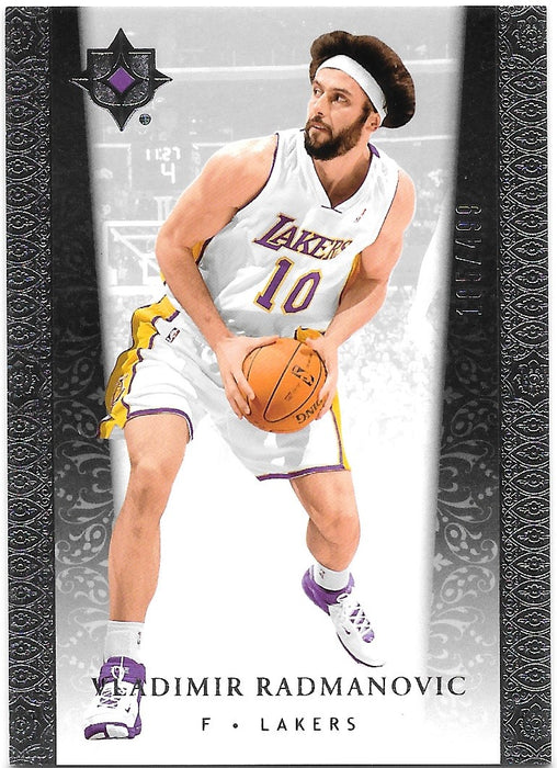 Vladimir Radmanovic, 2006-07 UD Ultimate Collection Basketball NBA