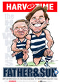 Hawkins Father & Son Harv Time Poster