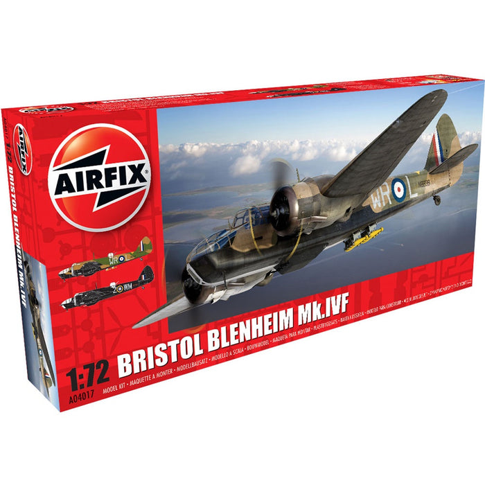 AIRFIX BRISTOL BLENHEIM MKIV (FIGHTER) 1:72 Scale MODEL KIT