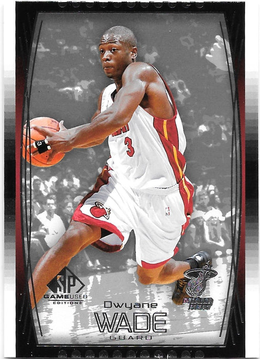 Dwayne Wade, 2004-05 UD SP Game Used Edition NBA Basketball