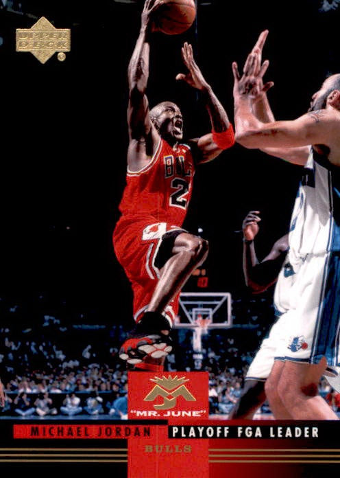 Michael Jordan, Mr June, MJ-15, 2008-09 UD Lineage Basketball NBA