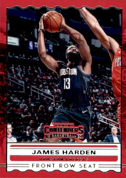 James Harden, Front Row Seat, 2019-20 Panini Contenders Basketball NBA