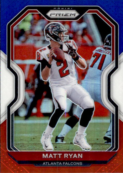 Matt Ryan, Red White Blue Prizm, 2020 Panini Prizm Football NFL