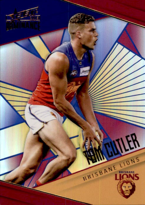 Tom Cutler, Holofoil Parallel, 2019 Select AFL Dominance