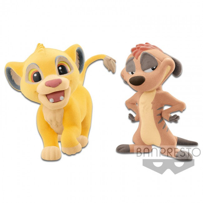 Banpresto Fluffy Puffy LION KING SIMBA & TIMON