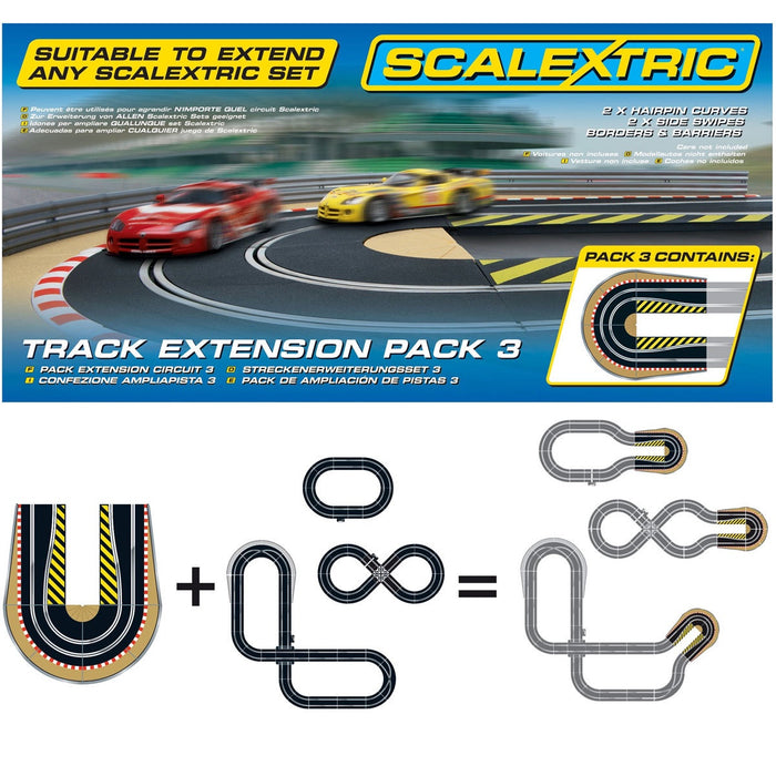 SCALEXTRIC TRACK EXTENSION PACK 3