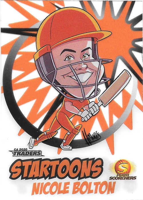 Nicole Bolton, Startoons, 2020-21 TLA Cricket Australia and BBL