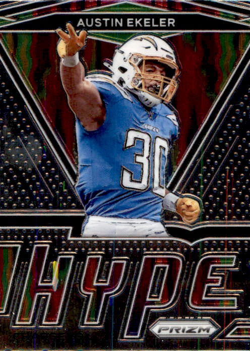 Austin Ekeler, Hype, 2020 Panini Prizm Football NFL