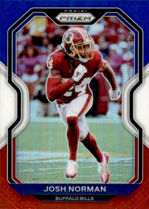 Josh Norman, Red White Blue Prizm, 2020 Panini Prizm Football NFL