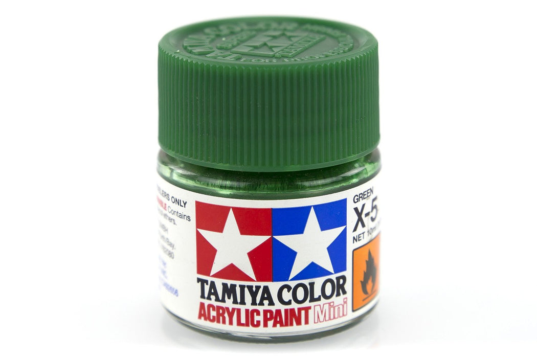 TAMIYA ACRYLIC MINI X-5 GREEN 10ml