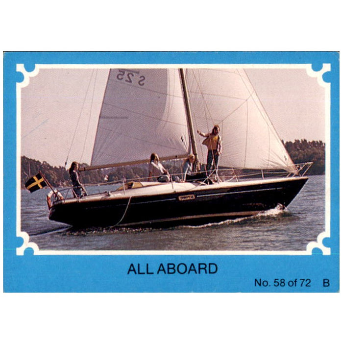 All Aboard, 1976 Scanlens ABBA Blue