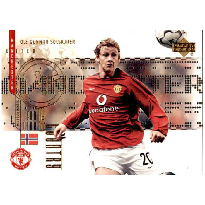 Manchester United Playmakers for Club & Country Set, 2003 Upper Deck Soccer Manchester United
