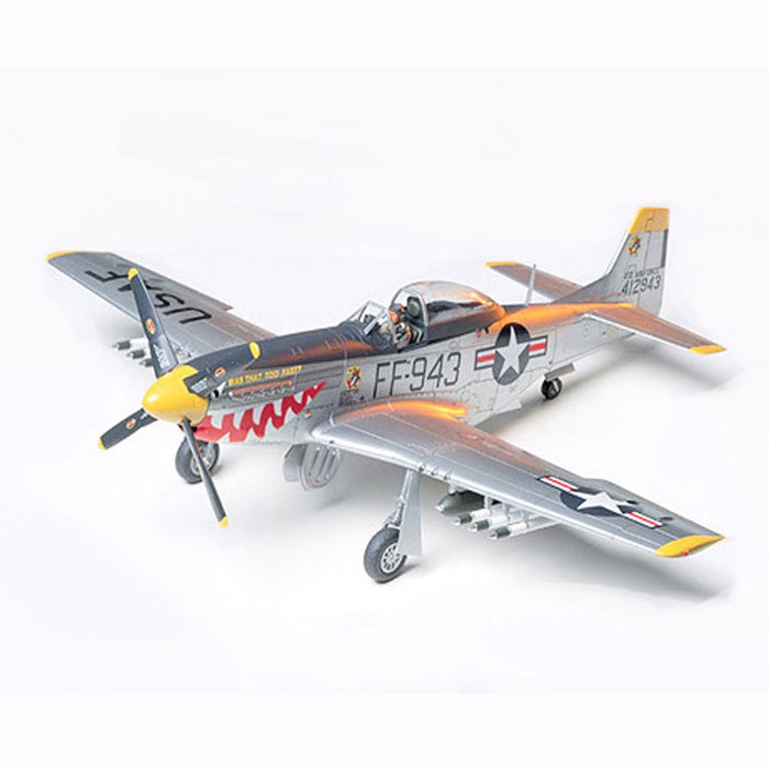 TAMIYA NORTH AMERICAN  F-51D MUSTANG KOREAN WAR, 1:48 Scale Model Kit