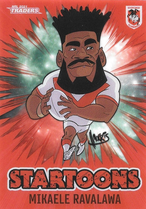 Mikaele Ravalawa, Startoons, 2021 TLA Traders NRL