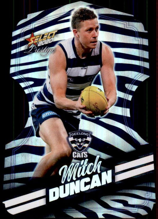 Mitch Duncan, Zebra Diecut, 2020 Select AFL PRESTIGE Footy Stars