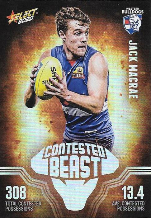 Jack Macrae, Contested Beasts, 2020 Select AFL Footy Stars