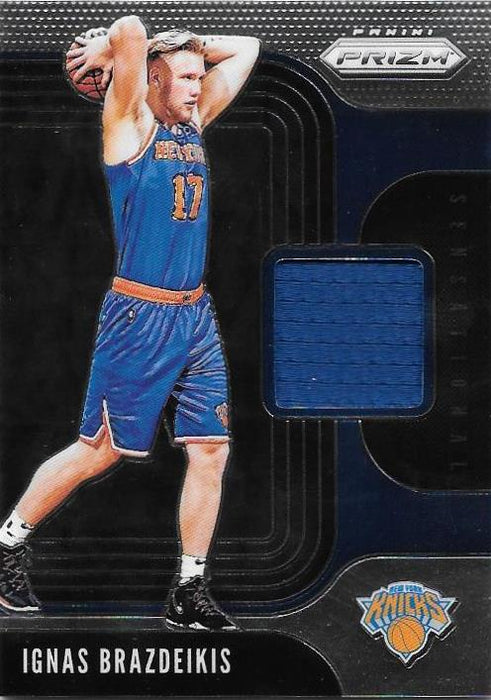 Ignas Brazdeikis, Sensational Swatches, 2019-20 Prizm Basketball NBA