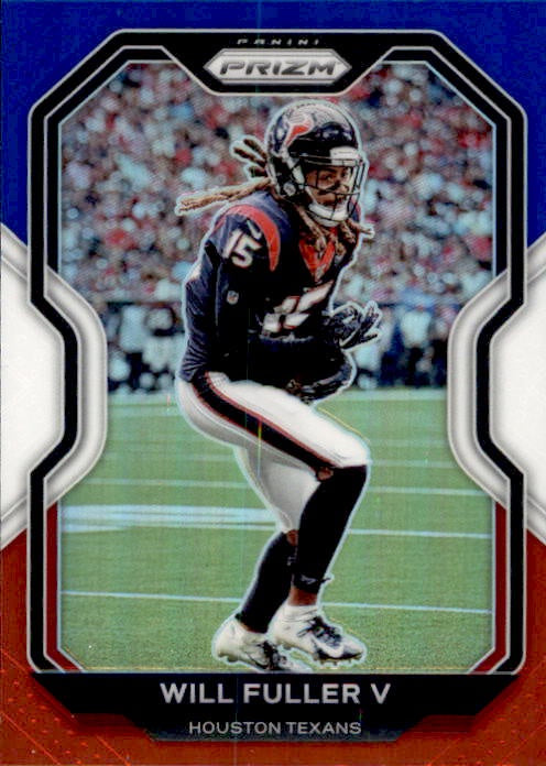 Will Fuller V, Red White Blue Prizm, 2020 Panini Prizm Football NFL