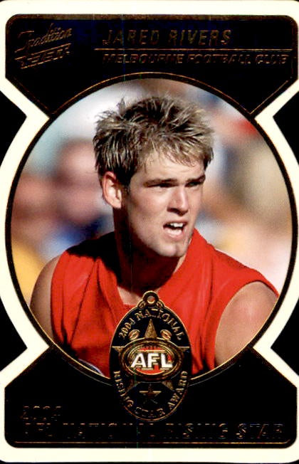 Jared Rivers, Die Cut Medal Winner, 2005 Select AFL Tradition