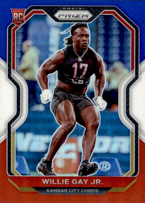 Willie Gay Jr, RC, Red White Blue Prizm, 2020 Panini Prizm Football NFL