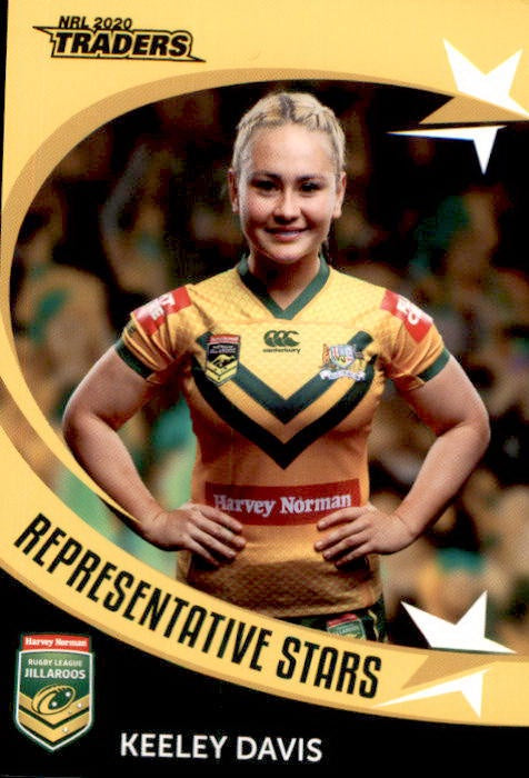 RS12 Keeley Davis, Representative Stars, 2020 TLA Traders NRL