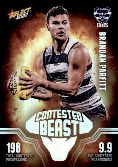 Brandan Parfitt, Contested Beasts, 2020 Select AFL Footy Stars