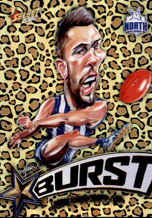 Jamie Macmillan, Leopard Starburst, 2020 Select AFL Footy Stars