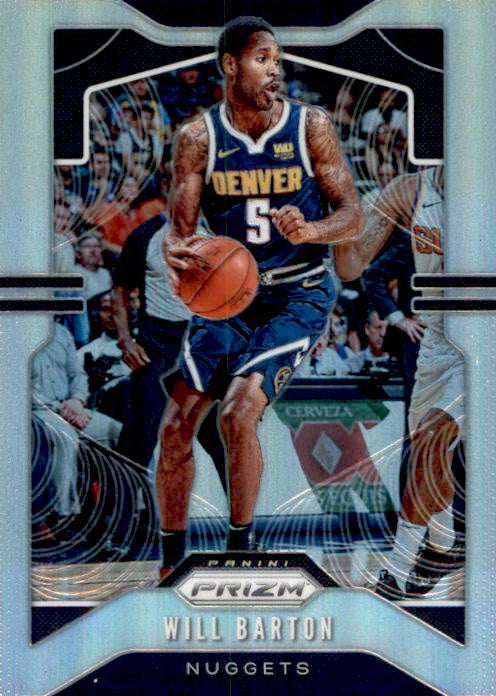 Will Barton, 2019-20 Prizm Basketball SILVER Refractor