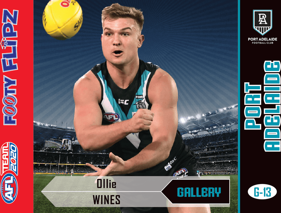 Ollie Wines, Footy Flipz Gallery, 2020 Teamcoach AFL