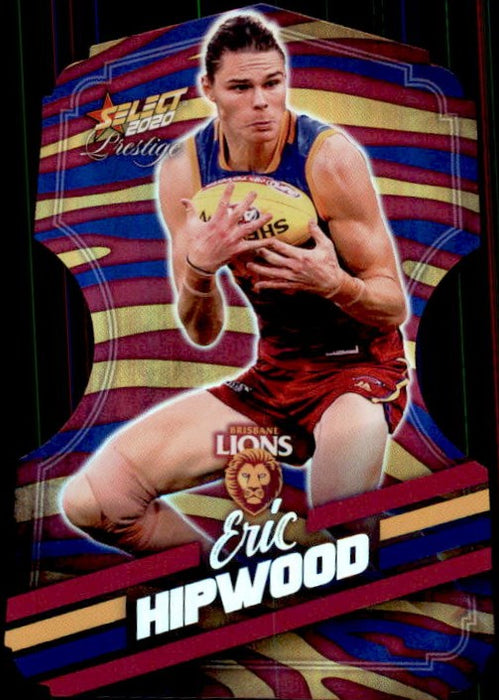 Eric Hipwood, Zebra Diecut, 2020 Select AFL PRESTIGE Footy Stars