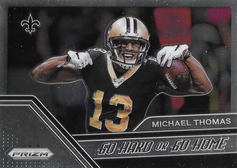 Michael Thomas, Go Hard or Go Home, 2020 Panini Prizm Football NFL