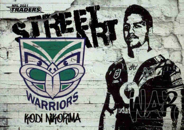 Kodi Nikorima, Street Art, 2021 TLA Traders NRL