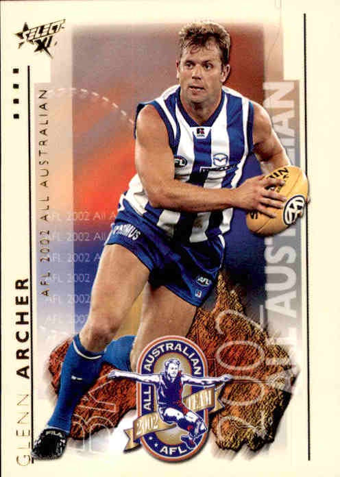 Glenn Archer, All-Australian, 2003 Select AFL XL