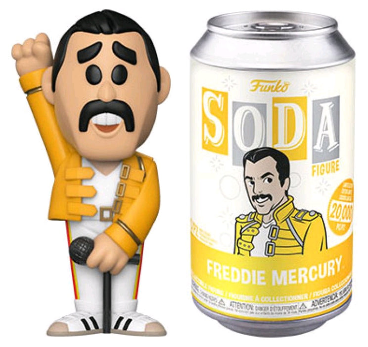 Queen - Freddy Mercury Vinyl Soda