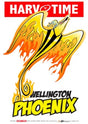 Wellington Phoenix, A-League Mascot Harv Time Poster