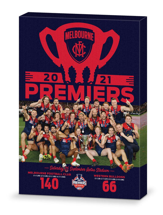 Melbourne Demons 2021 Premiers Wall Canvas