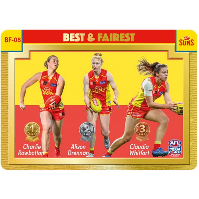 Gold Coast Suns, Gold Best & Fairest, 2023 Teamcoach AFLW