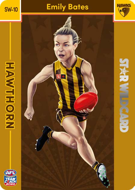 Emily Bates, Star Wildcard, 2023 Teamcoach AFLW