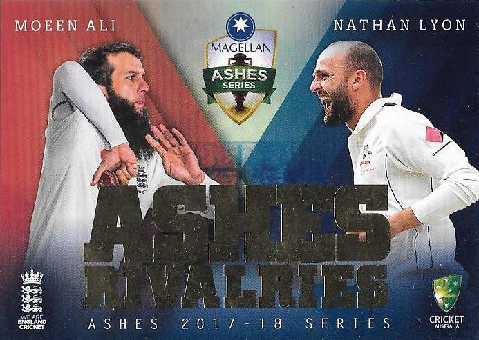 Ashes Rivalries, 2017-18 Tap'n'play The Ashes Cricket - 1 to 8 - Pick Your Card