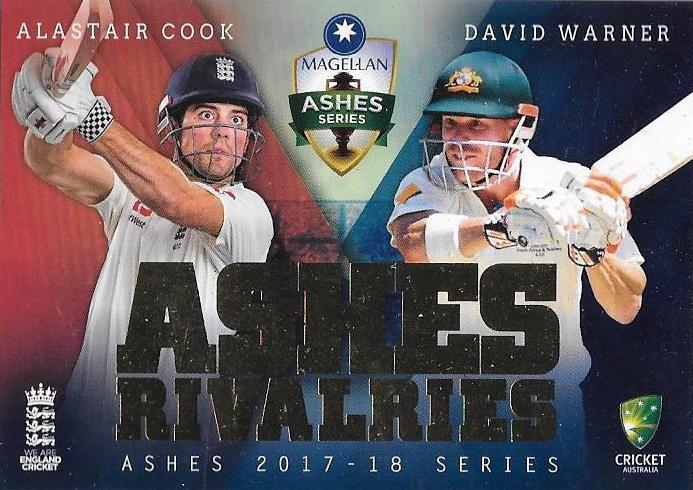 Ashes Rivalries, 2017-18 Tap'n'play The Ashes Cricket - 1 to 8 - Pick Your Card