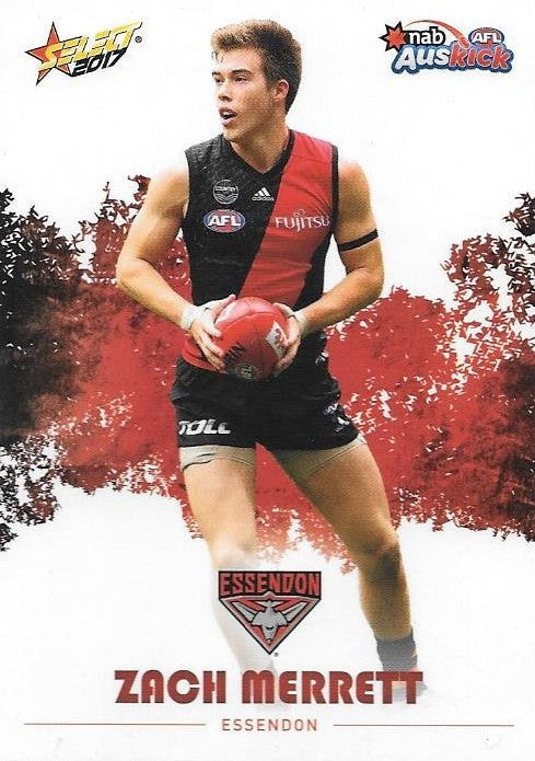 Zach Merrett, Auskick, 2017 Select AFL Footy Stars