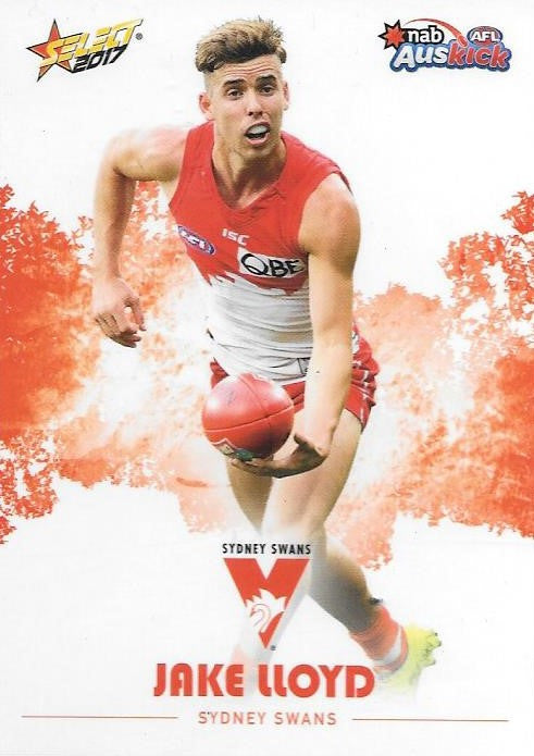 Jake Lloyd, Auskick, 2017 Select AFL Footy Stars