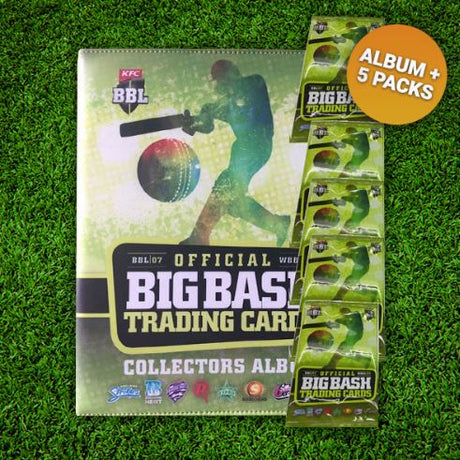2017-18 TapnPlay BBL CA Cricket Folder & 5 Pack Starter