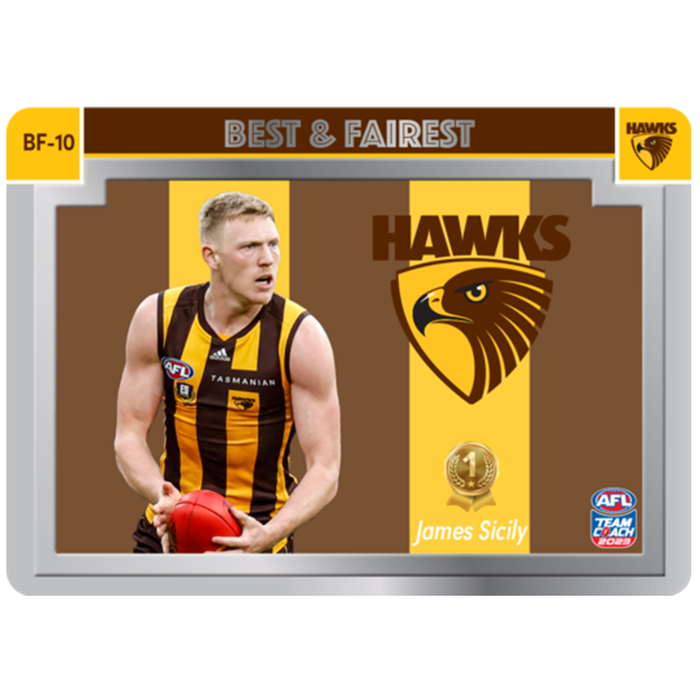 James Sicily, Best & Fairest, 2023 Teamcoach AFL