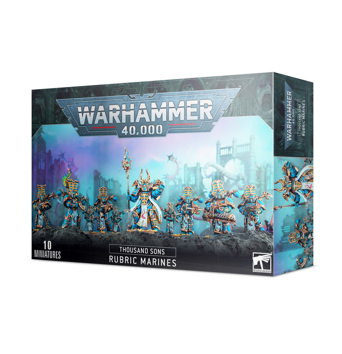 Warhammer 40,000 - 43-35, Thousand Sons, Rubric Marines