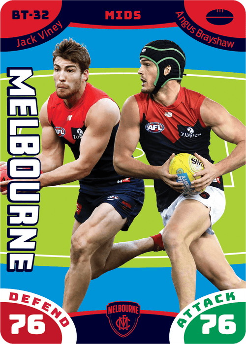 Jack Viney & Angus Brayshaw, Battle Teams, 2019 Teamcoach AFL