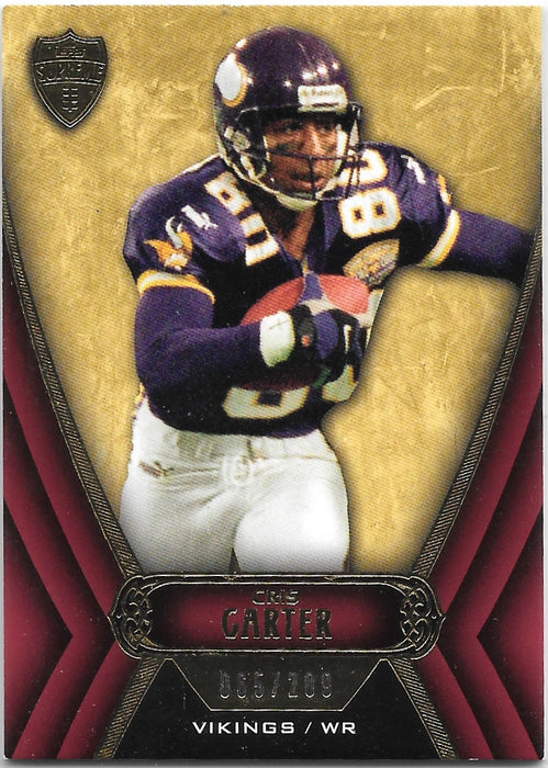 Cris Carter, 065/209, 2010 Topps Supreme Football NFL